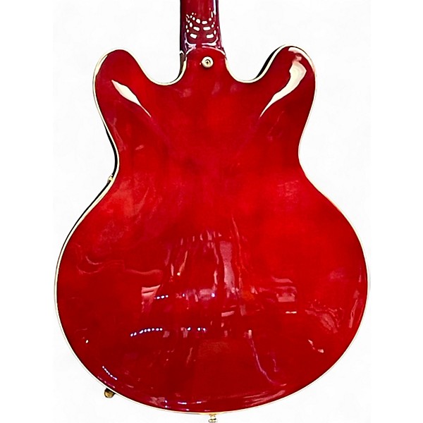 Used Epiphone Jorma Kaukonen Riviera Deluxe Cherry Hollow Body Electric Guitar