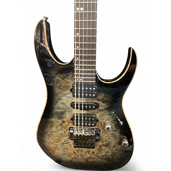 Used Ibanez RG1070PBZ DARK BURL Solid Body Electric Guitar