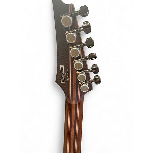 Used Ibanez RG1070PBZ DARK BURL Solid Body Electric Guitar