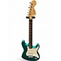 Used Squier Affinity Stratocaster Metallic Teal  Solid Body Electric Guitar thumbnail