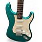 Used Squier Affinity Stratocaster Metallic Teal  Solid Body Electric Guitar