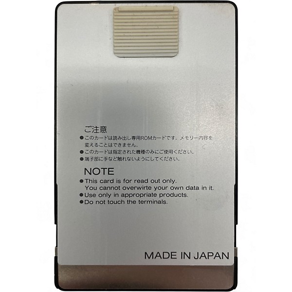 Used Roland jv80 synth expansion card Synthesizer