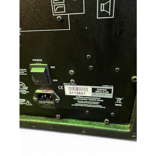 Used Yorkville EF215p Powered Speaker