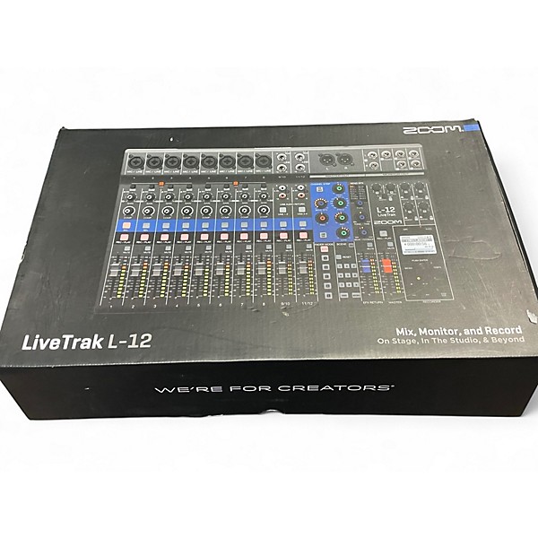 Used 2020s Zoom LIVETRAK L-12 MultiTrack Recorder