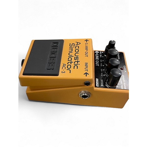 Used BOSS AC3 Acoustic Simulator Effect Pedal