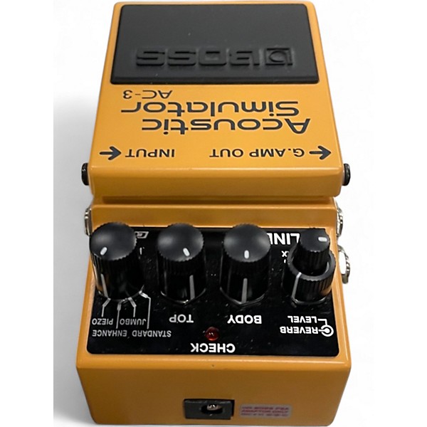 Used BOSS AC3 Acoustic Simulator Effect Pedal