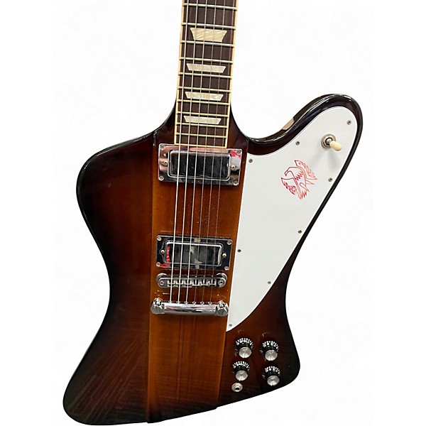 Used 2021 Gibson Firebird Tobacco Sunburst Solid Body Electric Guitar