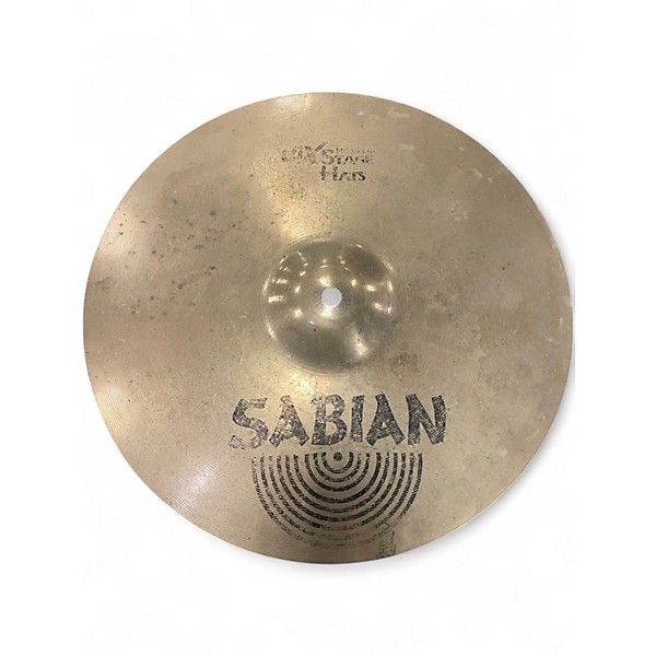 Used SABIAN 14in AAX Stage Hi Hat Pair Cymbal