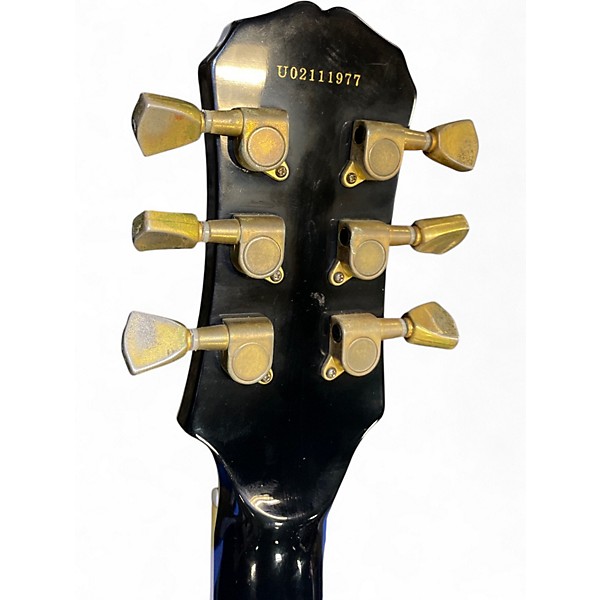 Used Epiphone Les Paul Custom Black Solid Body Electric Guitar