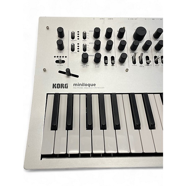 Used KORG Minilogue 4 Voice Polyphonic Analog Synthesizer