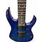 Used Ibanez GIO7 Trans Blue Solid Body Electric Guitar
