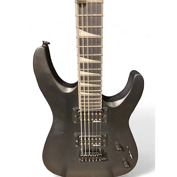 Used Jackson JS22 Dinky Satin Black Solid Body Electric Guitar