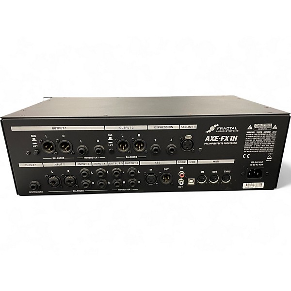 Used Fractal Audio AXE- FX III Effect Processor