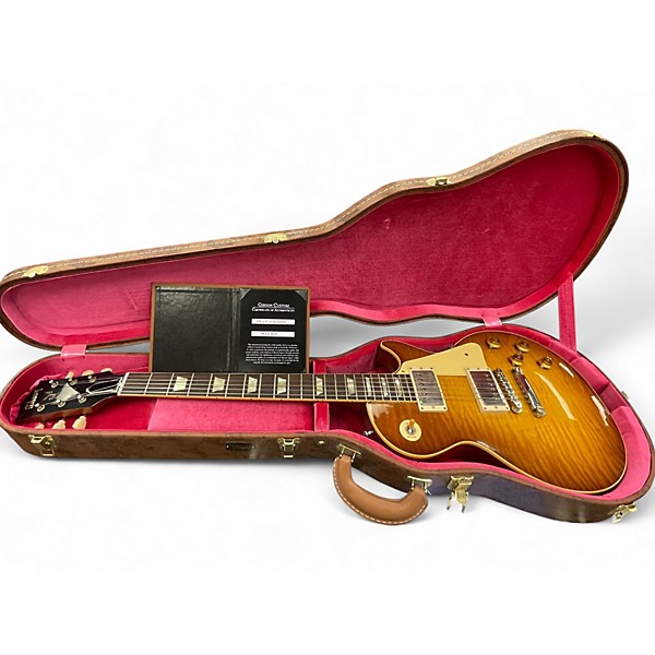 Used 2023 Gibson 1959 Les Paul VOS Honey Burst Solid Body Electric Guitar