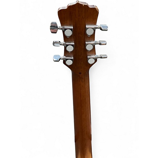Used Luna WL-BAMBOO-GAE Natural Acoustic Electric Guitar