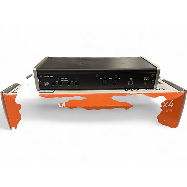 Used TASCAM US-4X4 4-Channel USB Audio Interface Audio Interface Audio Interface