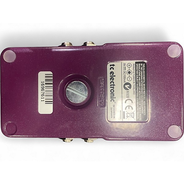 Used TC Electronic Vortex Flanger Effect Pedal