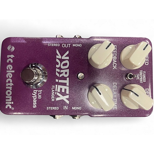 Used TC Electronic Vortex Flanger Effect Pedal