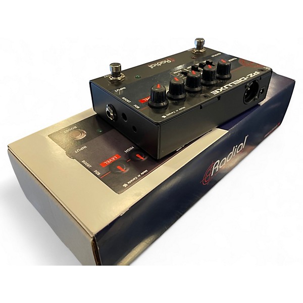 Used Radial Engineering PZ-Deluxe Acoustic Preamp Guitar Preamp