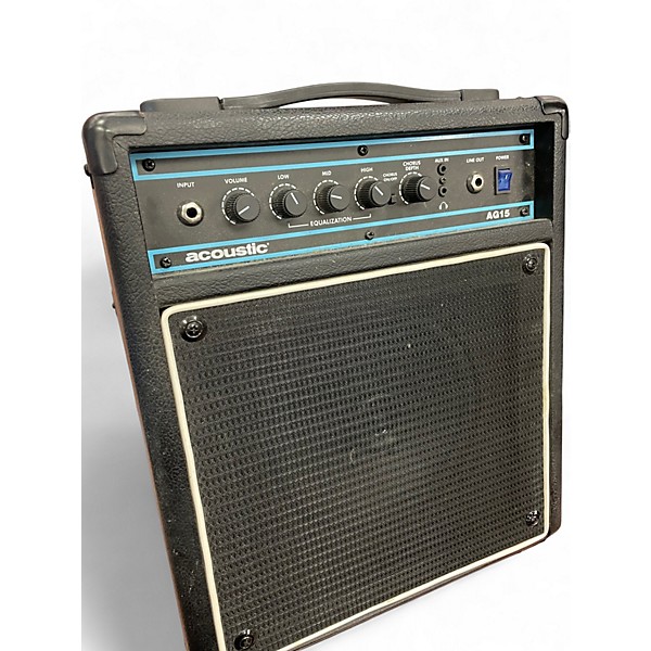 Used Acoustic AG15 15W 1X8 Acoustic Guitar Combo Amp