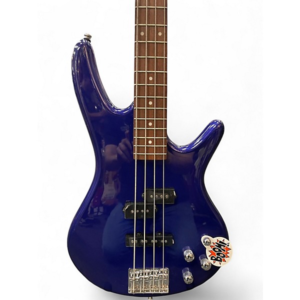 Used Ibanez GSR200 Jewel Blue Electric Bass Guitar