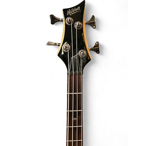 Used Mitchell MB200 Red Electric Bass Guitar