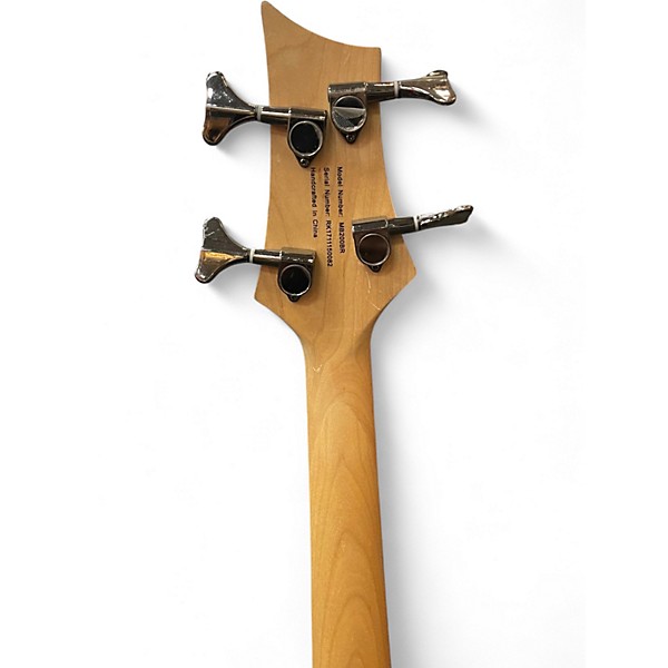 Used Mitchell MB200 Red Electric Bass Guitar