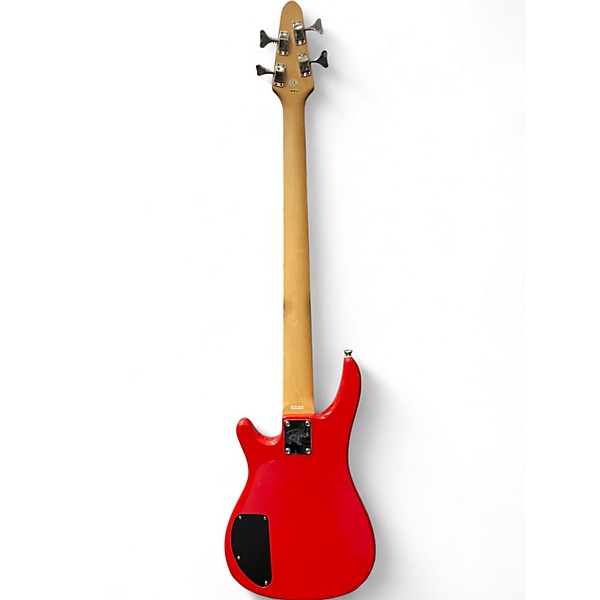 Used Rogue SX100B Red Electric Bass Guitar