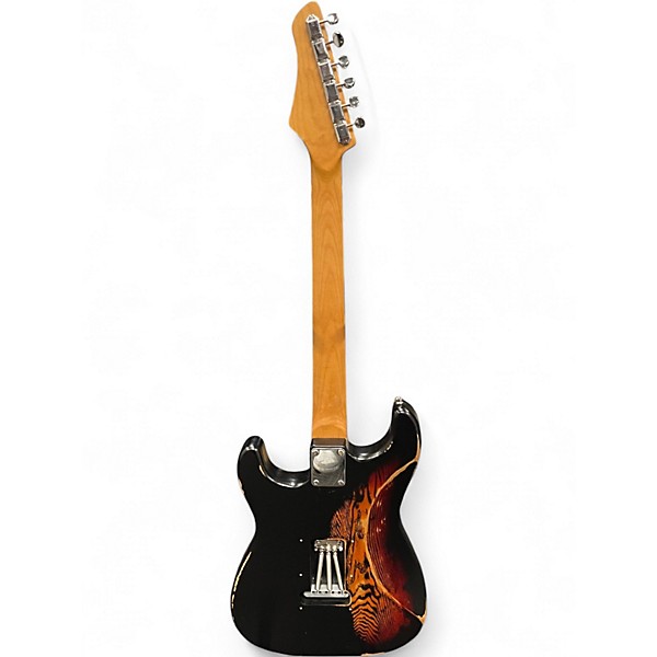 Used Fogiill SUPER STRAT SUNBURST Solid Body Electric Guitar