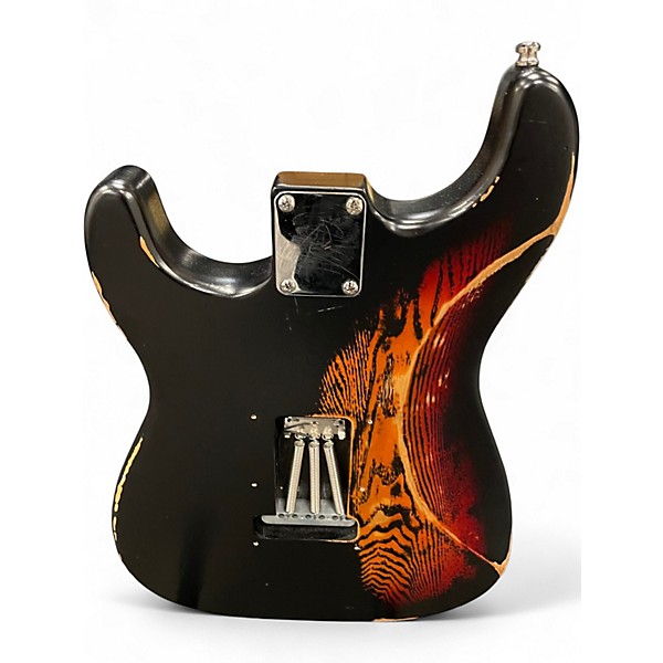 Used Fogiill SUPER STRAT SUNBURST Solid Body Electric Guitar