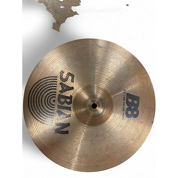 Used SABIAN 13in B8 Hi Hat Pair Cymbal