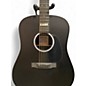 Used Martin DX JOHNNY CASH Black Acoustic Electric Guitar
