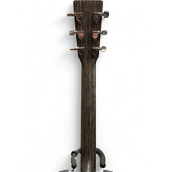 Used Martin DX JOHNNY CASH Black Acoustic Electric Guitar