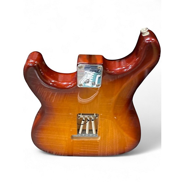 Used Fender Standard Stratocaster Plus Top Tobacco Sunburst Solid Body Electric Guitar