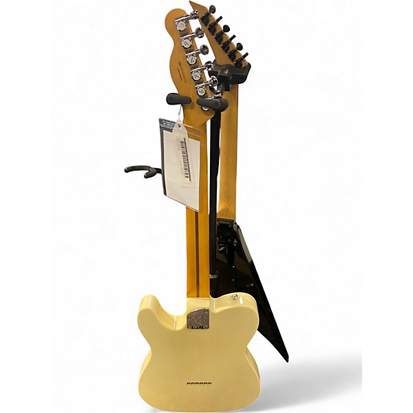 Used Fender Deluxe Nashville Telecaster White Blonde Solid Body Electric Guitar