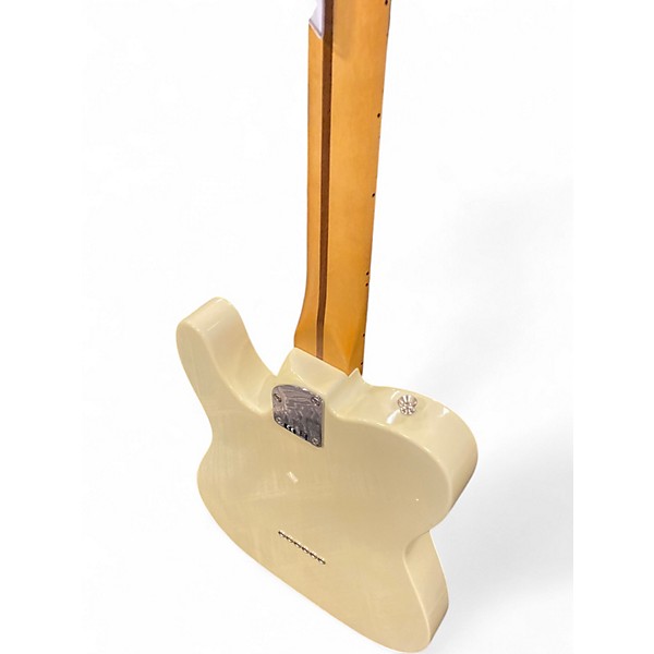 Used Fender Deluxe Nashville Telecaster White Blonde Solid Body Electric Guitar