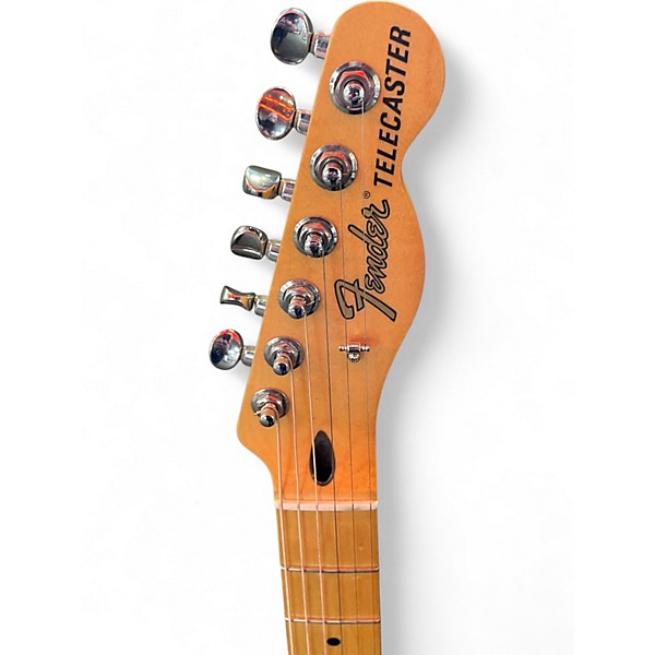 Used 2022 Fender Deluxe Thinline Telecaster Candy Apple Red Hollow Body Electric Guitar