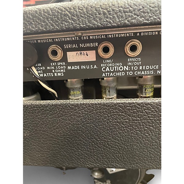 Used Fender 75 Tube Guitar Combo Amp