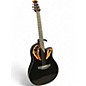 Used Ovation CE44-5-G Black Acoustic Electric Guitar thumbnail