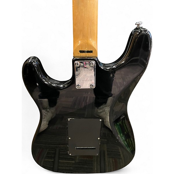 Used 2005 Kramer FOCUS Black Solid Body Electric Guitar