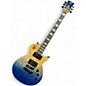 Used 2019 ESP LTD EC1000 Deluxe Blue Natural Fade Solid Body Electric Guitar