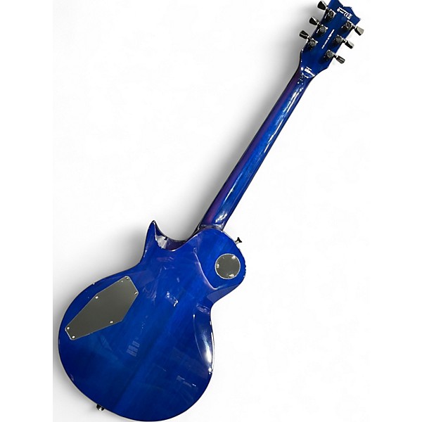 Used 2019 ESP LTD EC1000 Deluxe Blue Natural Fade Solid Body Electric Guitar