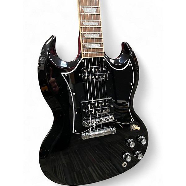 Used 2022 Gibson SG Standard Black Solid Body Electric Guitar
