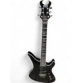 Used Schecter Guitar Research SYNYSTER SPECIAL Black Solid Body Electric Guitar