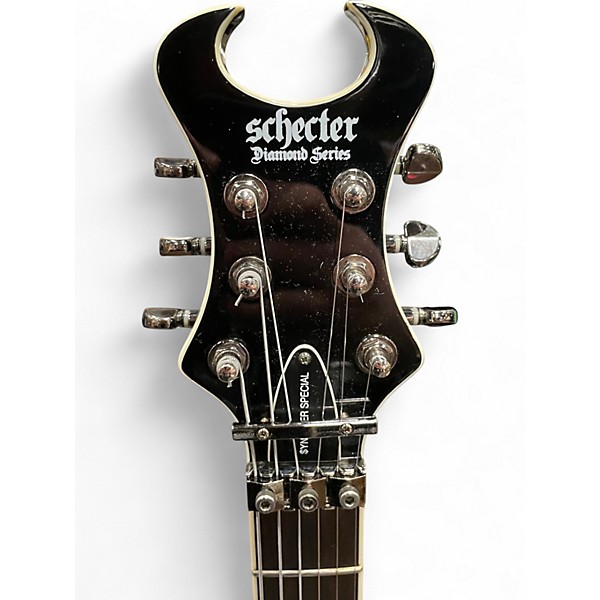 Used Schecter Guitar Research SYNYSTER SPECIAL Black Solid Body Electric Guitar