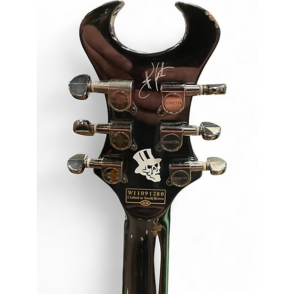 Used Schecter Guitar Research SYNYSTER SPECIAL Black Solid Body Electric Guitar