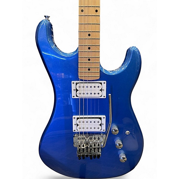 Used Kramer Pacer Classic Radio Blue Metallic Solid Body Electric Guitar