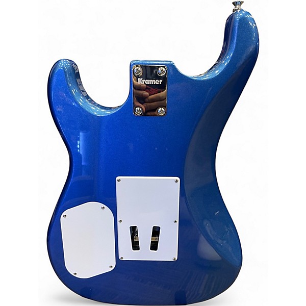 Used Kramer Pacer Classic Radio Blue Metallic Solid Body Electric Guitar