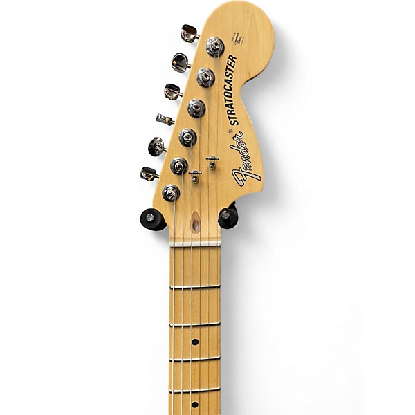 Used 2025 Fender American Performer Stratocaster HSS Black Solid Body Electric Guitar