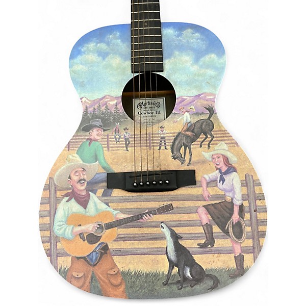 Used Martin COWBOY III AUDITORIUM COWBOY Acoustic Guitar